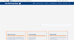 Desktop Screenshot of pcatprepclass.com